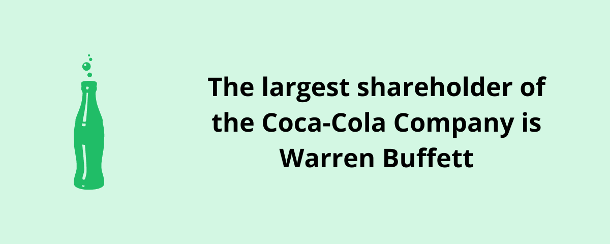 coca cola largest shareholder